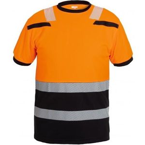 Hydrowear Tulsa T-shirt Hi-Vis Orange/Black