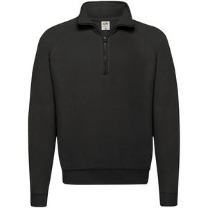 Fruit of The Loom Classic Zip Neck Sweat