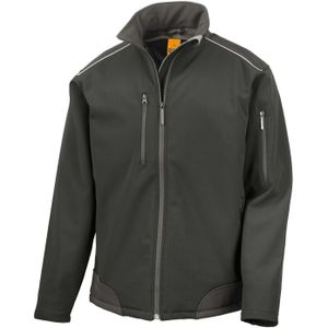 Result Ripstop Soft Shell Workwear Jacket With Cordura Panels