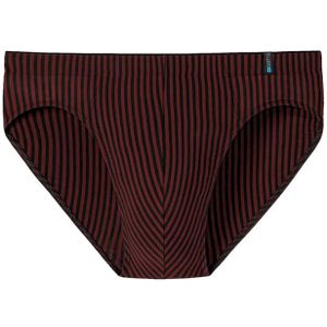 SCHIESSER Long Life Soft Slip - Rood-Zwart Gestreept - 1-Pack