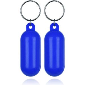 LGT JWLS Drijvende Sleutelhanger Blauw - Mini Fender - Set van 2