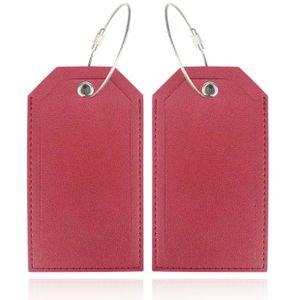 Bagagelabel Roze - Set van 2 stuks