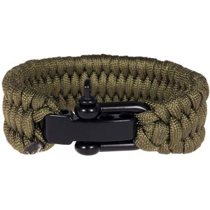 LGT Jewels Paracord armband Army Green