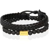 Memphis DUO Mannen Armbanden set "Slick"-19cm