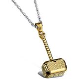 Mendes Jewels kettinghanger Hammer Of Thor Gold