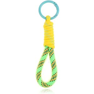 Fluorescerende Lanyard Strap Voor Sleutels - Groen Geel Turqoise