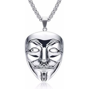 V for Vendetta kettinghanger Silver