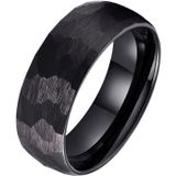 Tom Jaxon wolfraam Ring Facet Mat Zwart-21.5mm