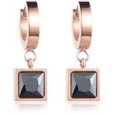 Cilla Jewels Damesoorbellen met Monochrome Zirkonia