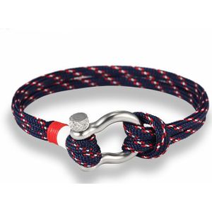 LGT Jewels Marine armband Navy Blue Red