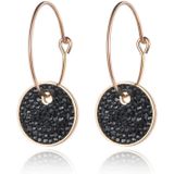 Cilla Jewels Damesoorbellen Black Crystal Storms