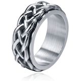 Mendes Ring voor Mannen - Celtic Band Silver-17mm