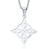 Mendes Celtic Heren Ketting - Zilver