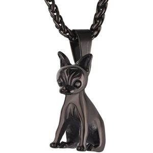 Mendes kettinghanger Chihuahua black