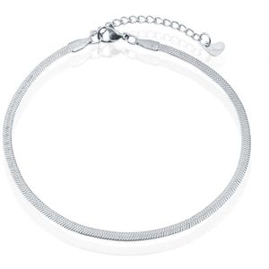 LGT JWLS Enkelband Herringbone Zilver - 3mm