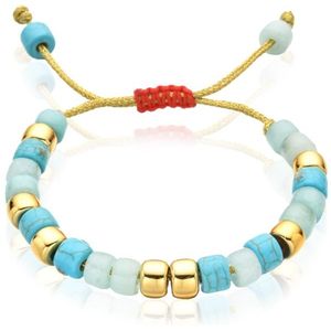 Deja Beads Blauw Mix en Goud