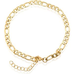 Figaro Enkelband LGT JWLS - 5mm Goud