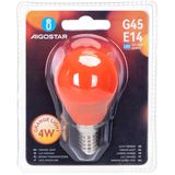 Kogellamp - E14 - Oranje - LED - 4W Vervangt 30W
