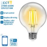Gloeilamp - E27 Globe - 230V - Dimbaar - Warmwit/Daglichtwit