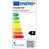 Kaarslamp E27 - LED - Dimbaar - Flame Warmwit - C35 - 4W - 400lm