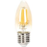 Kaarslamp E27 - LED - Dimbaar - Flame Warmwit - C35 - 4W - 400lm