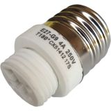 E27 fitting - G9 fitting verloopfitting 2 stuks | wit 230V AC