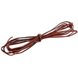 LEDstrip snoer | enkele kleur LEDstrip draad 2 aderig | prijs per meter | 1 meter