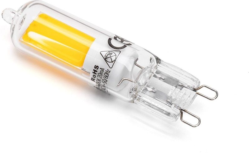 LED G9 Steeklampje - Daglichtwit - 2.2W - 250 Lumen - COB 6500K