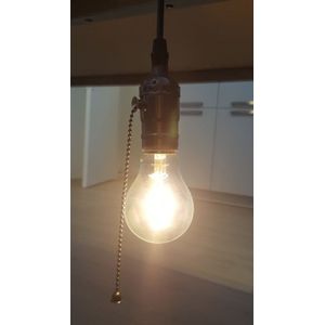 LED hanglamp | E27 LED lamp | industrieel | antraciet 100cm