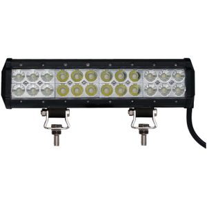 LED light BAR 12" 72W (24x3W Osram) | schijnwerper 12V & 24V combo | offroad 6000K - IP67