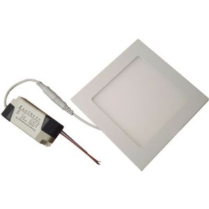 LED downlight vierkant | 145 x 145mm | 9 Watt warmwit | 3000K | inbouw