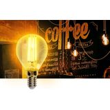 Kogellamp E27 10 stuks | G45 LED 4W=40W gloeilamp | warmwit 2700K