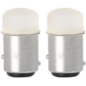 BAy15d - 1157 - autolamp set - wit | P21/5W - 7528 - 2x 9-SMD LED 5700K | 3 Watt - 12V DC