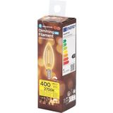 Kaarslamp E14 LED - Dimbaar - Warmwit - C35 - 4W - 400lm