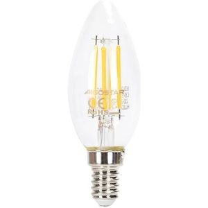 Kaarslamp E14 LED - Dimbaar - Warmwit - C35 - 4W - 400lm