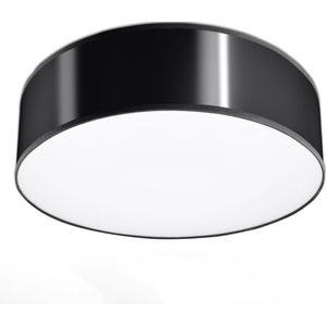 Plafondlamp ARENA 35 zwart - 2x E27 (excl lichtbron) - Ø 35cm x  11cm - IP20 230V AC
