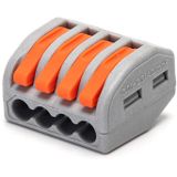 PCT - Lasklem Set - 5 Stuks - 4-voudige Verbindingsklem - IP20 Hersluitbaar