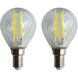 LED - E14 Kogellamp Vervanger - Wit - IP20