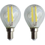 LED - E14 Kogellamp Vervanger - Wit - IP20