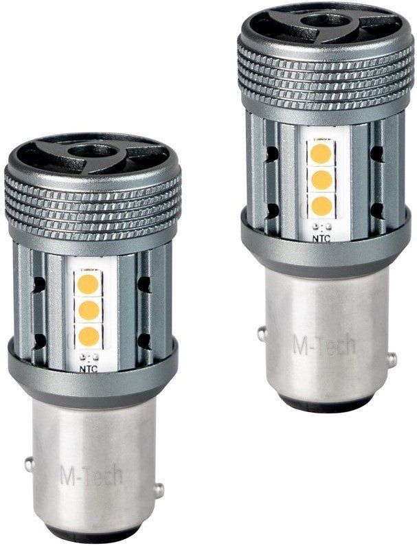 LEDPLANET - BAY15d 1157 Autolamp Set - Rood - 2 Stuks - 12V & 24V