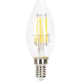 Kaarslamp E14 LED - Dimbaar - Daglichtwit - C35 - 4W - 400lm