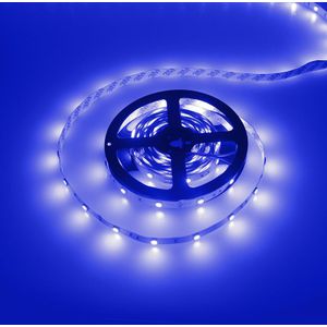 LEDstrip blauw | 12V DC - 7,2W - 30 LED's/m | waterdicht IP65 | 1 meter | dimbaar