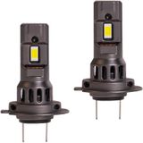 H7 koplamp set daglichtwit 6000K - 35 Watt & 2000 Lm/stuk | 12VDC - actieve koeling