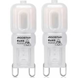 Aigostar - G9 LED Steeklampjes - Warmwit Licht - 2W - 170 Lumen