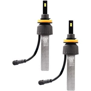 H11 koplamp set - daglichtwit 5700K - 60 Watt & 5200 Lm | 12V & 24V DC - passieve koeling