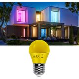 G45 - Kogellamp - Geel Licht - 5 Stuks - E27 - LED 4W