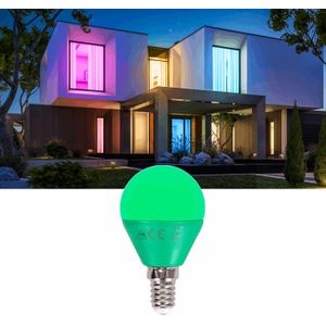 Kogellamp - Groen - E14 - LED - 4W