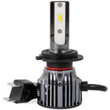 H7 koplamp set daglichtwit 6500K - 50 Watt & 5000 Lm/stuk | 12V & 24V DC - actieve koeling