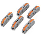 PCT - LT-211 - Lasklem Set - 5 Stuks - 1x1-voudige Verbindingsklem - 0.08-4mm²