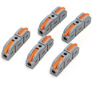 PCT - LT-211 - Lasklem Set - 5 Stuks - 1x1-voudige Verbindingsklem - 0.08-4mm²